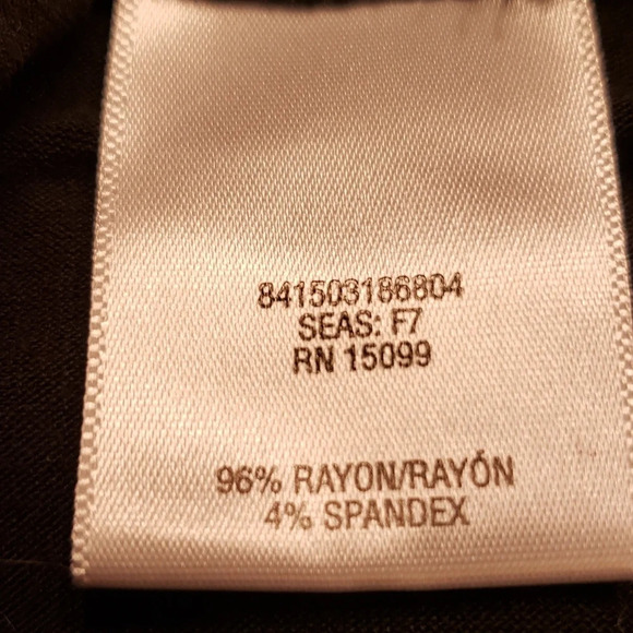 Simply Emma black pleated front top. - Picture 6 of 7